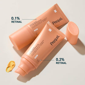 Prequel label close-up showing retinal concentration and gentle features