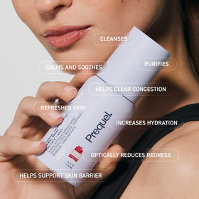 Prequel label and ingredients view highlighting mineral-enriched formula transparency
