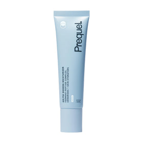 Prequel front packaging showing clean jar and product name, conveys hydration