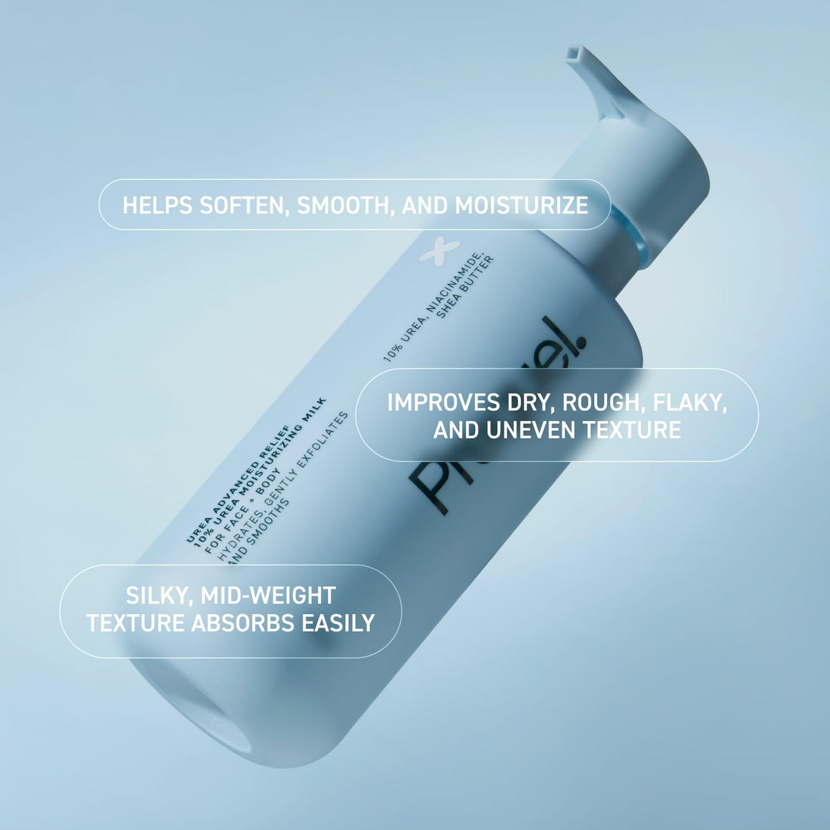 Prequel bottle beside a ruler showing size and travel-friendly convenience