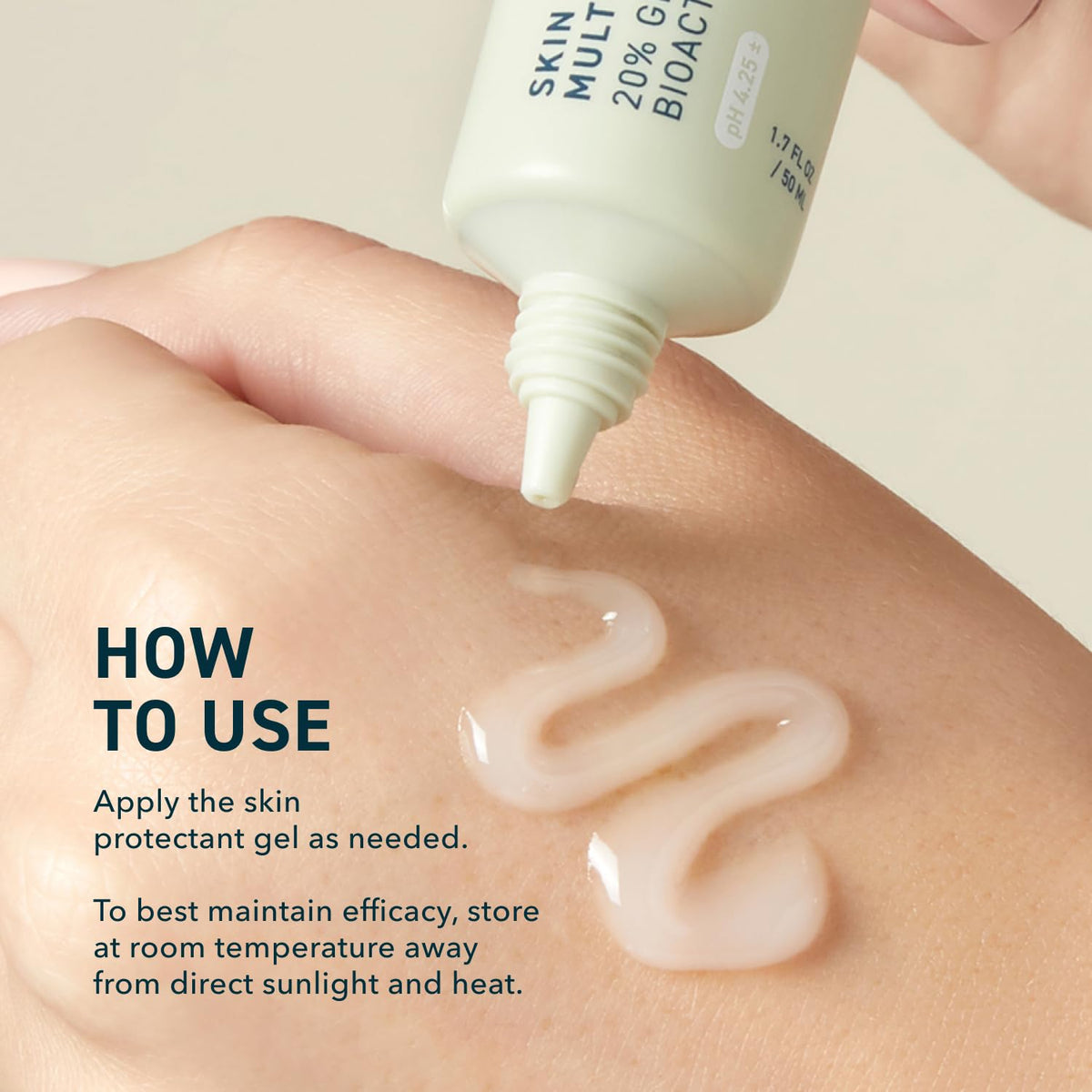 Prequel ingredient label close-up emphasizing glycerin and soothing complex