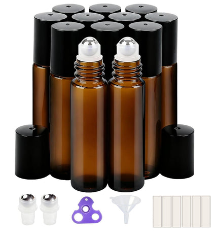 PrettyCare 12-pack front view showing bottles and accessories, organized for easy use