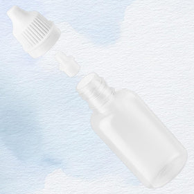 Pretwad bottles packed inside a toiletry pouch, ideal for lightweight travel storage