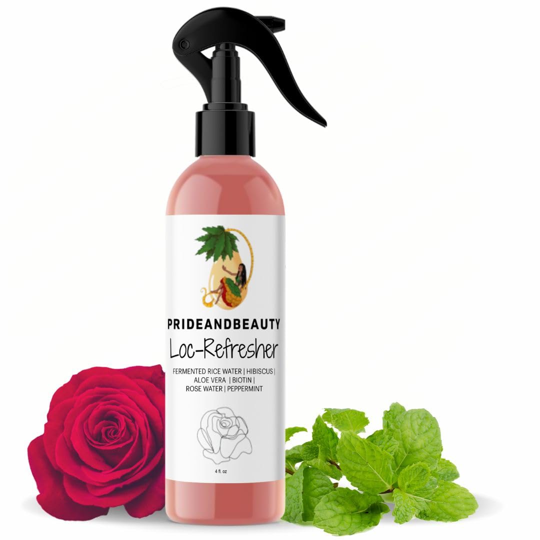 Pride & Beauty front bottle image showing label and 4 oz size, highlights portability
