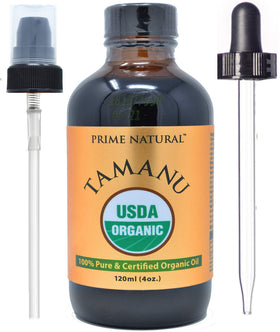 PRIME NATURAL front bottle showing label and organic certification benefits