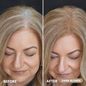 Prime Prometics close-up texture of dark blonde powder highlighting blendable finish