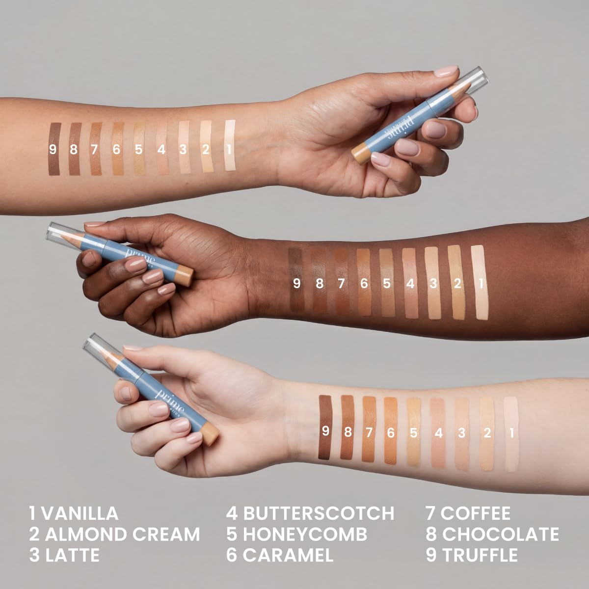 Prime Prometics concealer pencil inside a makeup bag for everyday use and portability