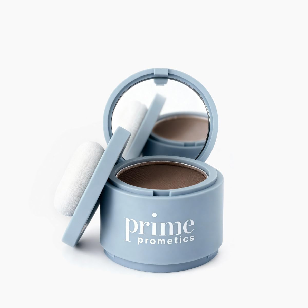 Prime Prometics front packaging showing compact and shade for instant coverage
