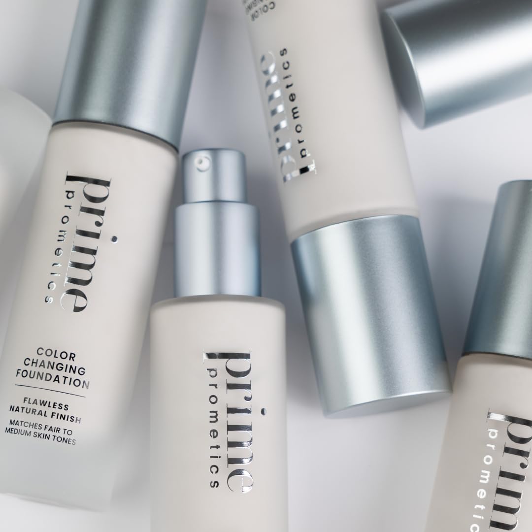 Prime Prometics label ingredients close-up highlighting niacinamide and squalane benefit