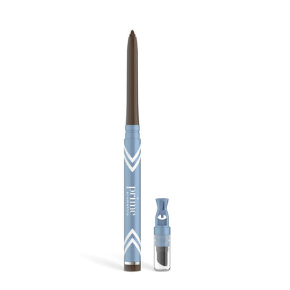 PRIME PROMETICS front close-up of pencil showing color and packaging benefit precise application