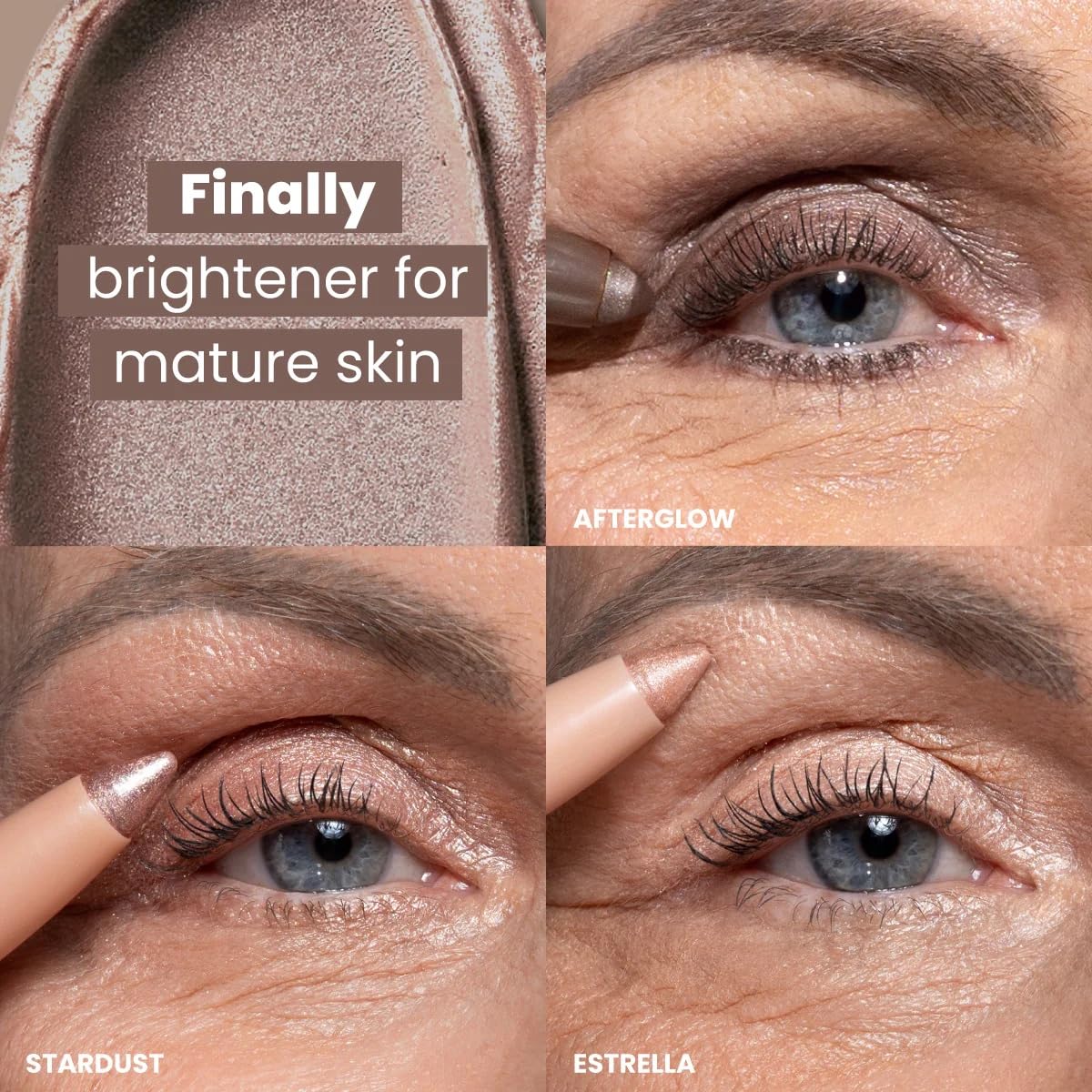 PRIME PROMETICS PrimeEyes open cap close texture view illustrating smooth creamy glide