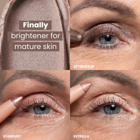 PRIME PROMETICS PrimeEyes open cap close texture view illustrating smooth creamy glide