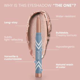 PRIME PROMETICS swatch on forearm demonstrating buildable, luminous coverage