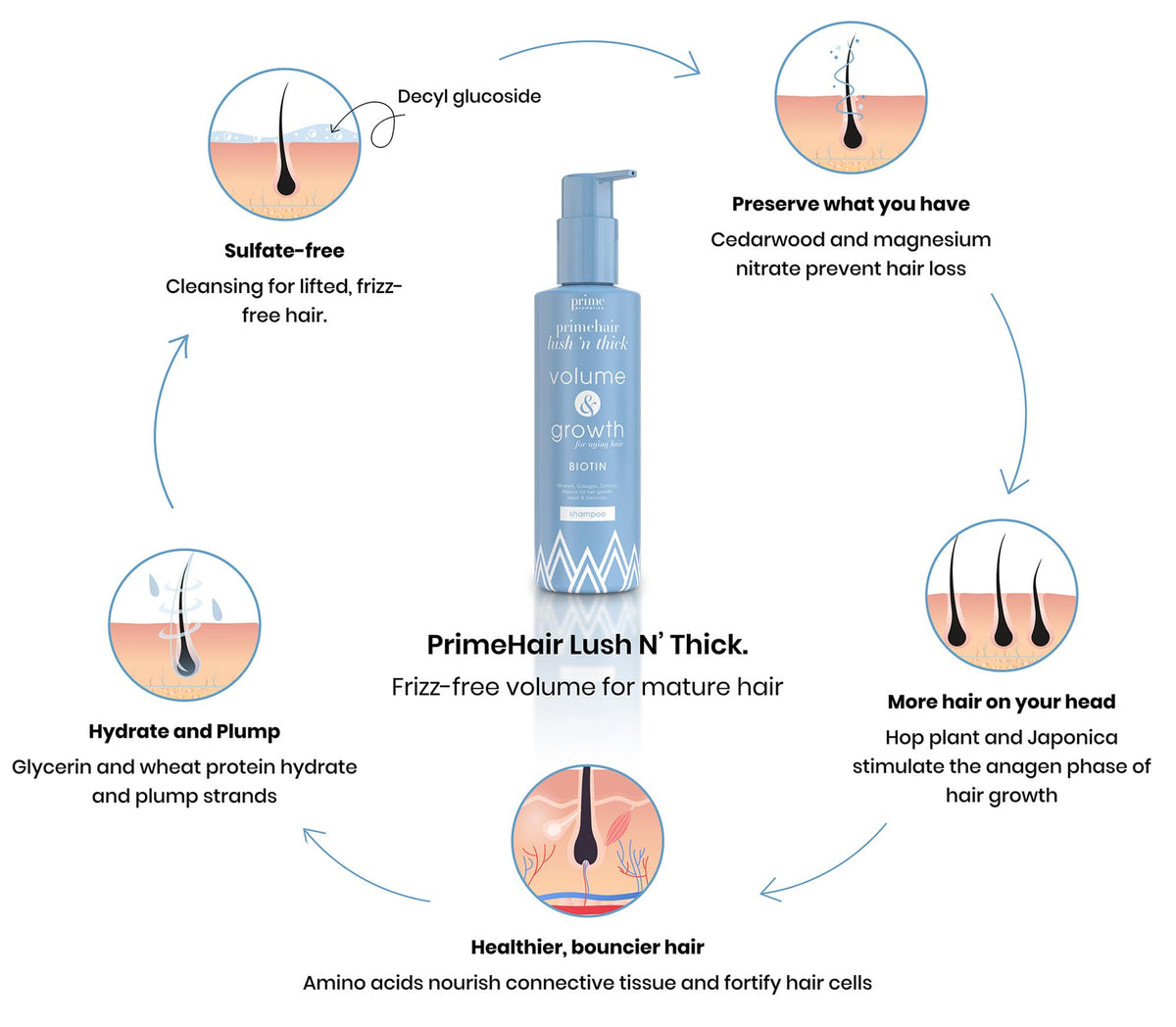 PRIME PROMETICS bottle in hand for size scale and travel benefit