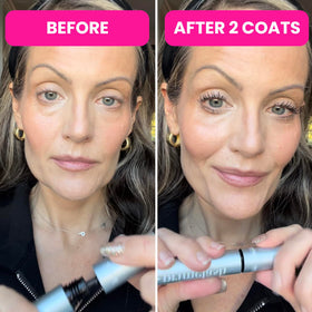 Prime Prometics ingredient label highlighting vitamin-enriched lash formula