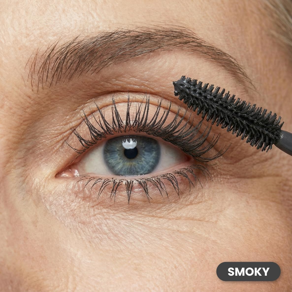 Prime Prometics open tube showing smooth mascara texture and coatability