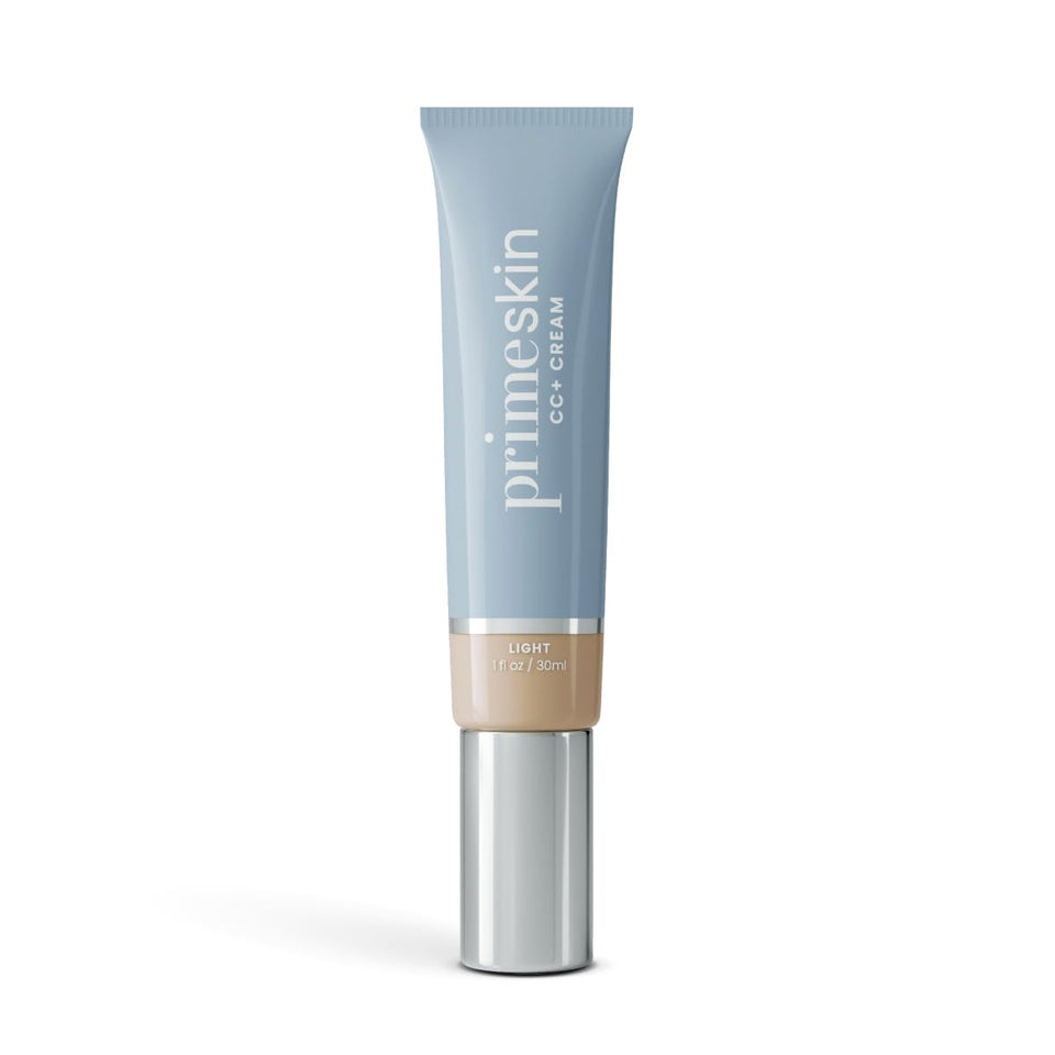 PRIME PROMETICS front packaging showing the PrimeSkin CC+ Cream benefits