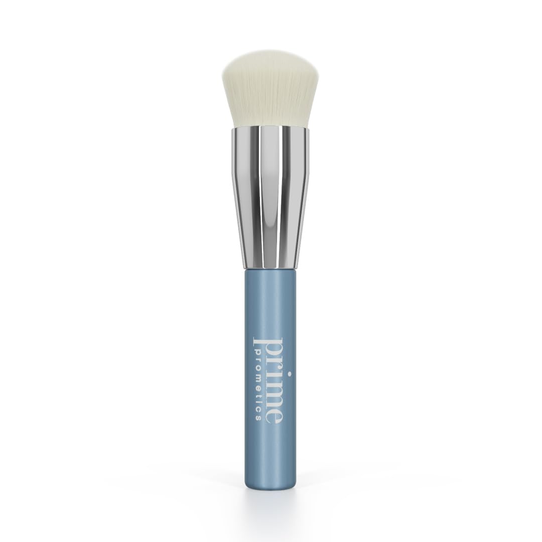 PRIME PROMETICS brush front view showing sleek handle and cleaned bristles for precise control