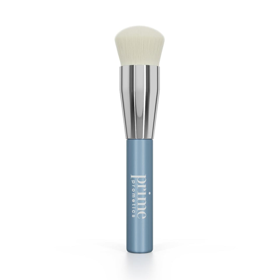 PRIME PROMETICS brush front view showing sleek handle and cleaned bristles for precise control
