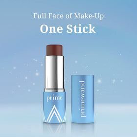 Prime Prometics PrimeWand creamy texture swipe on skin illustrating smooth blendability and dewy finish