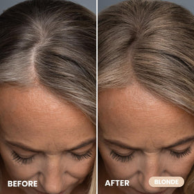 Prime Prometics sponge applicator poised for precise, mess-free root touch-ups