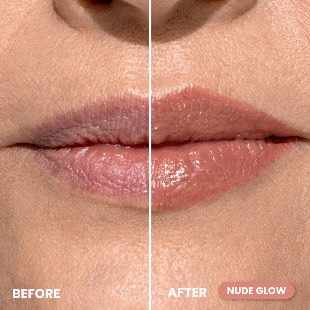 PRIME PROMETICS glossy texture swatch showing smooth, non-sticky finish