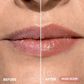 PRIME PROMETICS glossy texture swatch showing smooth, non-sticky finish