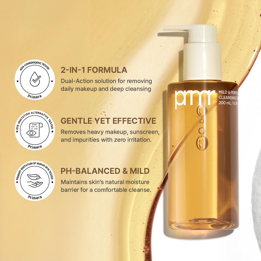 Primera close-up highlighting hyaluronic acid and ceramide amino acids for hydrated skin