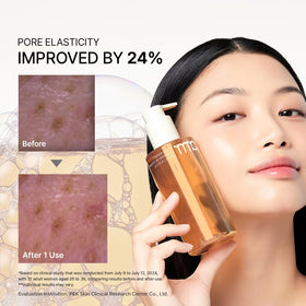 Primera product in use with gentle face massage for deep pore and makeup removal