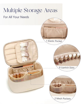 Prite brush holder with clear PVC cover protecting brushes from dust
