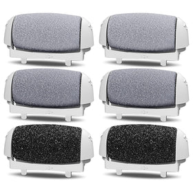 PRITECH front view of six replacement rollers showing grit options and fit benefits