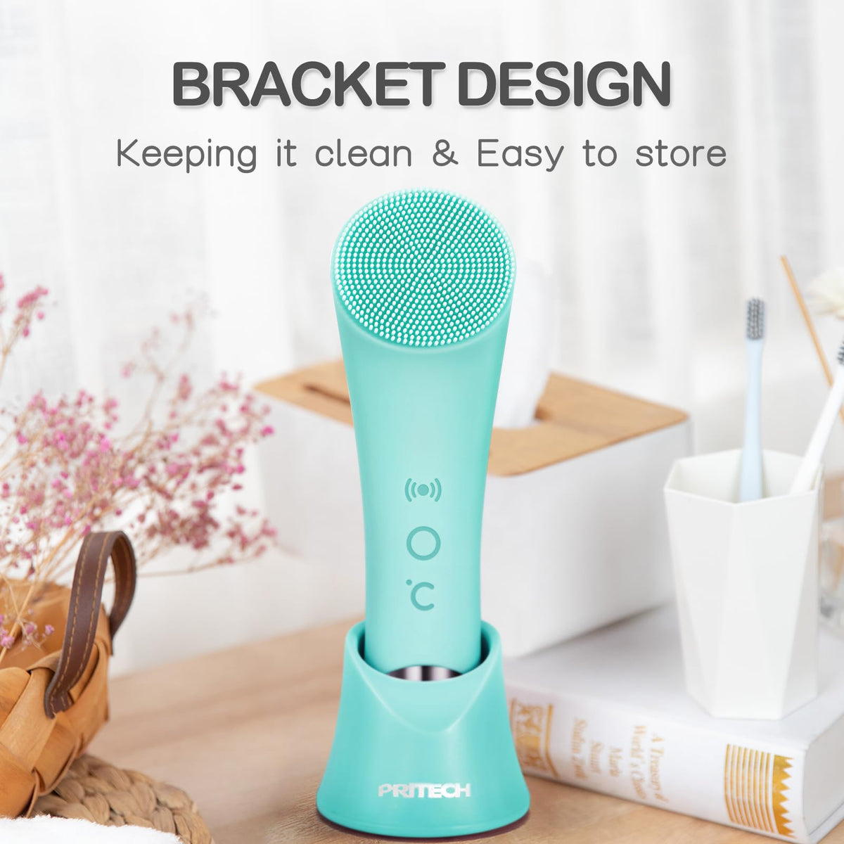 PRITECH gift-ready packaging presented as a thoughtful skincare present