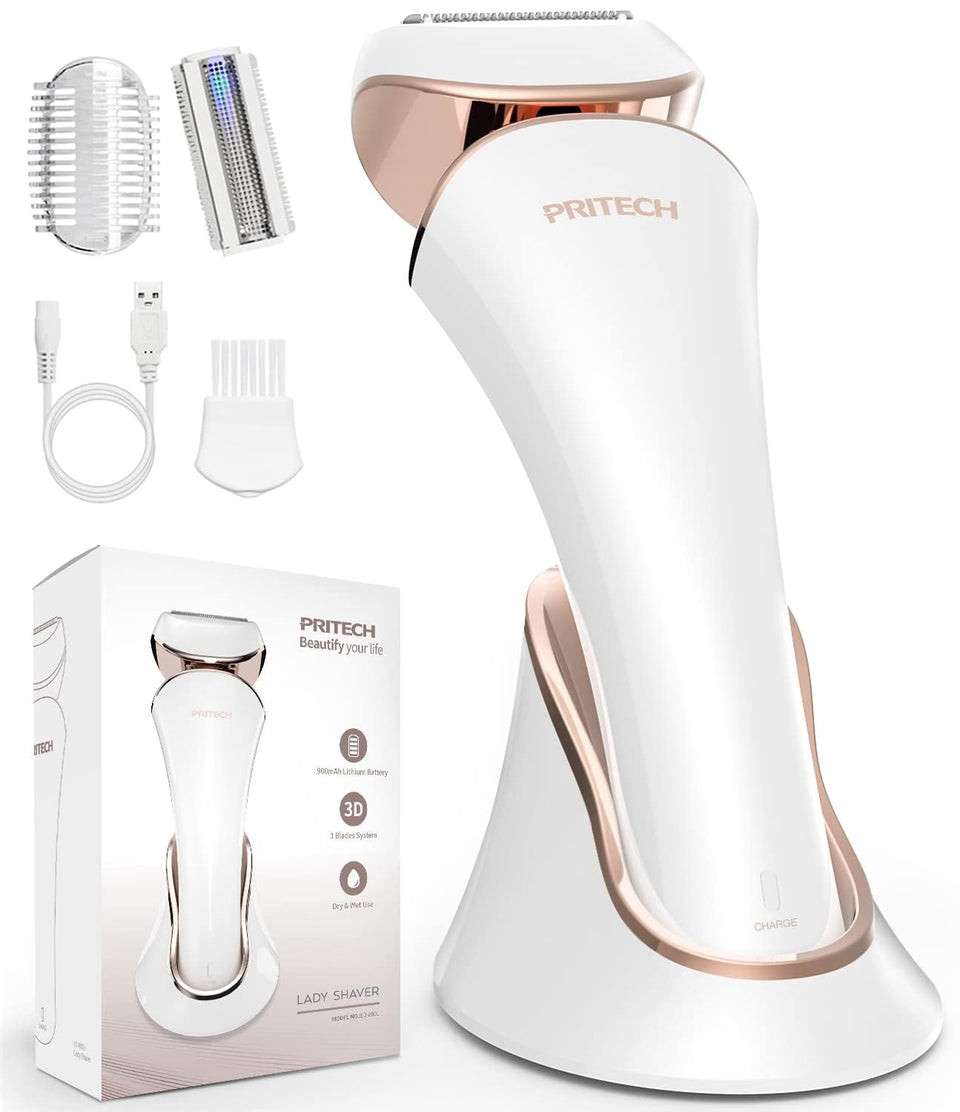 PRITECH gold front view showing sleek body and controls for easy portability