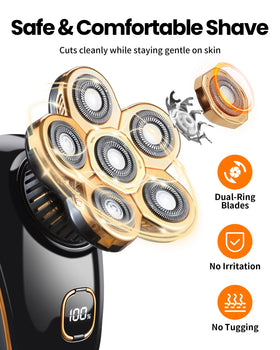 PRITECH detachable head detail showing easy cleaning and maintenance