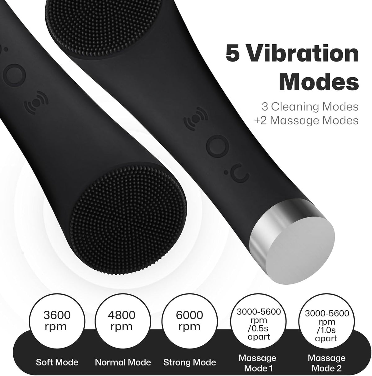 PRITECH heated metal massage head demonstrating warmth for better absorption