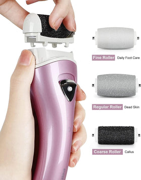PRITECH close-up of interchangeable roller head highlighting abrasive texture for effective smoothing