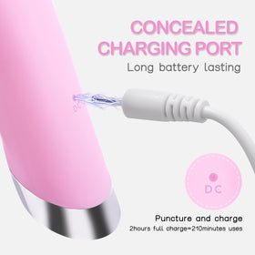 PRITECH USB cable connected for fast, convenient recharging anywhere
