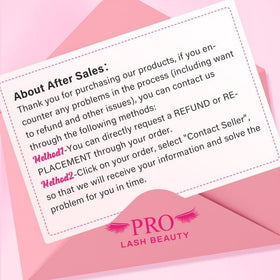 PRO LASHBEAUTY dual-ended applicator demonstrating two-step convenience