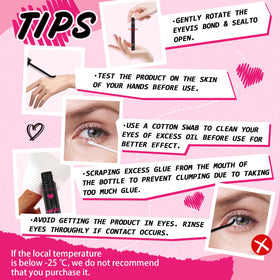 PRO LASHBEAUTY scale comparison of two 5ml tubes for multiple uses