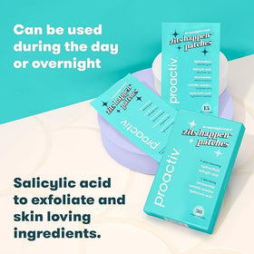 Close-up of Proactiv ingredient visual emphasizing benzoyl peroxide for acne control