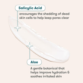 Proactiv cleanser dispensed in hand demonstrating gentle lather and easy application