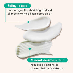 Proactiv mineral acne cleanser texture on hand demonstrating gentle, oil-cutting foam