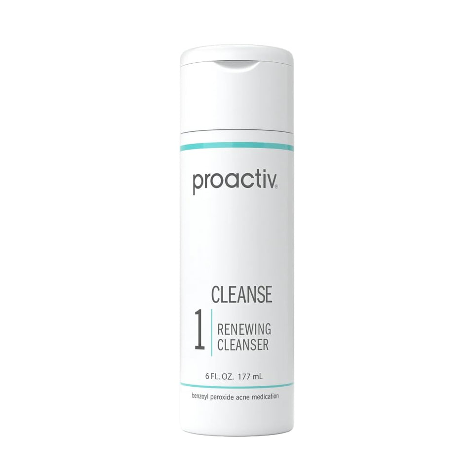 Proactiv front packaging showing cleanser for clearer skin benefits