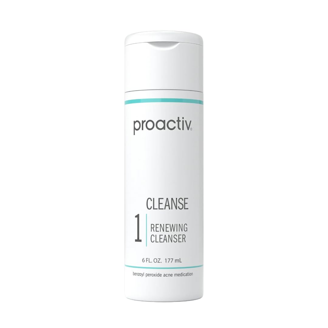 Proactiv front packaging showing cleanser tube and clear product benefits