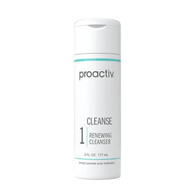 Proactiv front packaging showing cleanser tube and clear product benefits