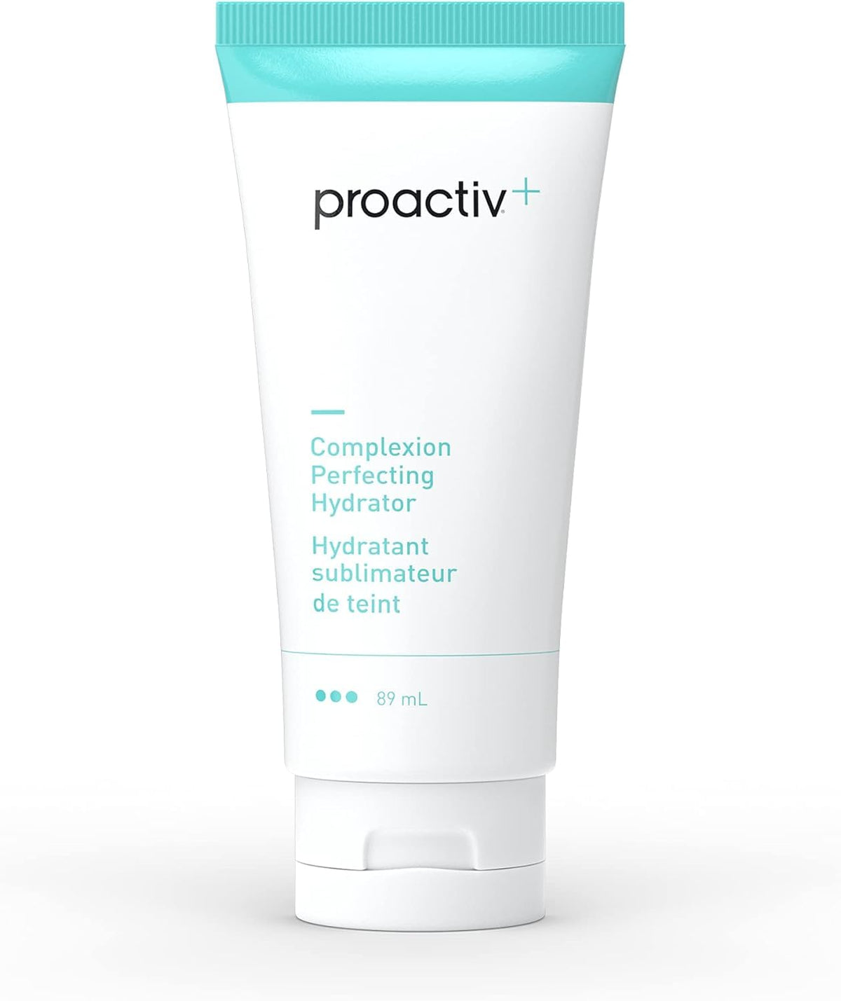Proactiv front packaging showing tube and clear product benefits, hydrates skin comfortably