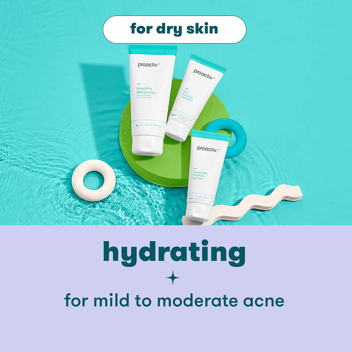 Proactiv salicylic face wash in use rinsing impurities for gentler pore exfoliation
