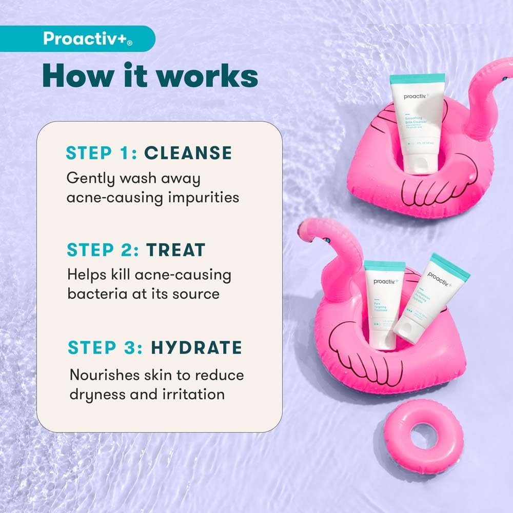 Proactiv benzoyl peroxide treatment tube closeup showing applicator for targeted control