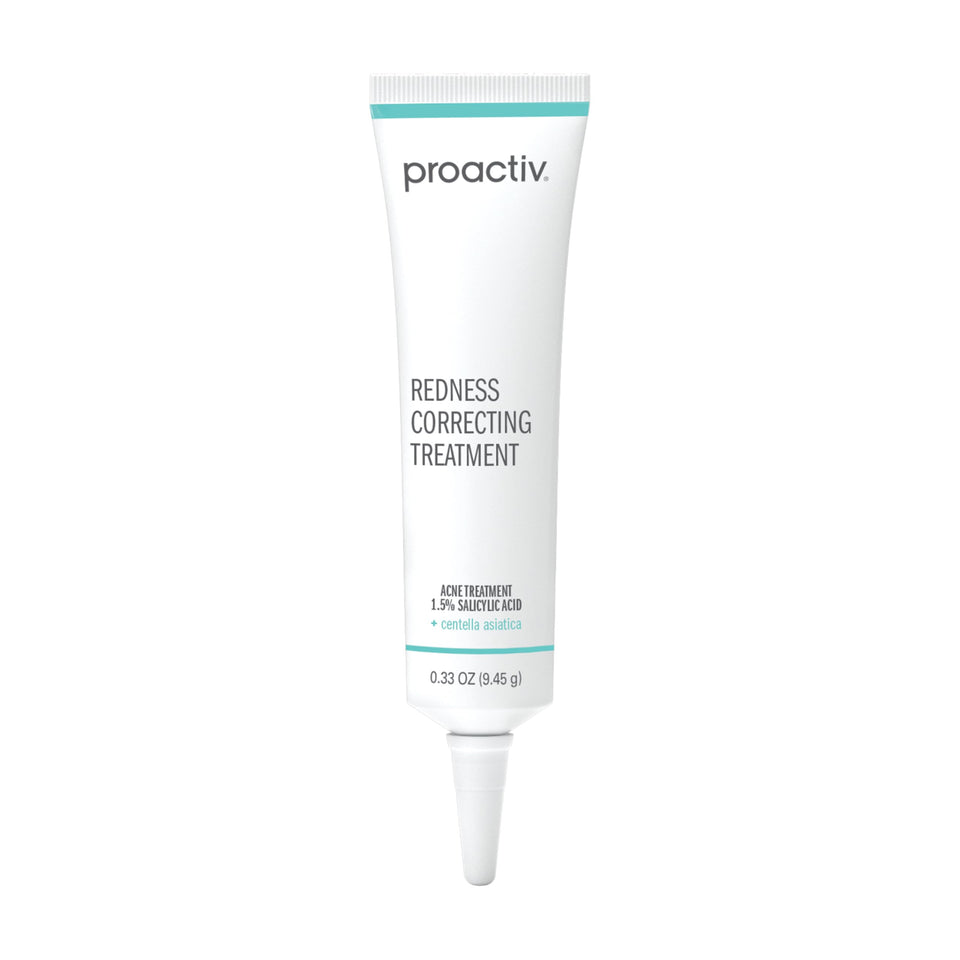 Proactiv front packaging showing calming green tint and benefits