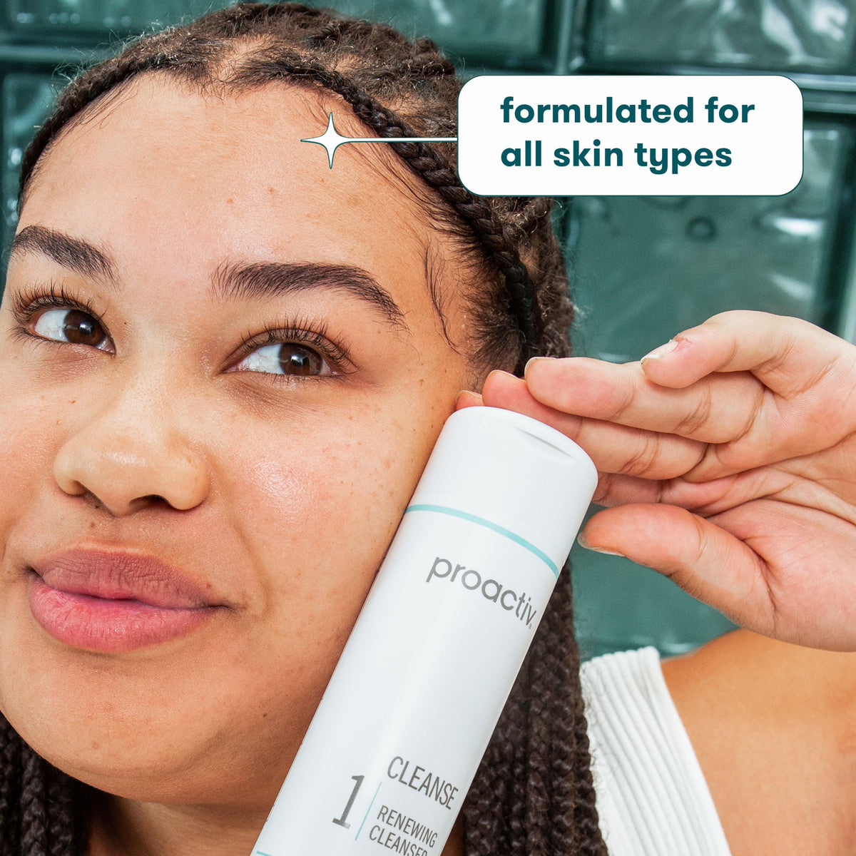 Proactiv size comparison with coin illustrating 4 fl oz 60 day supply